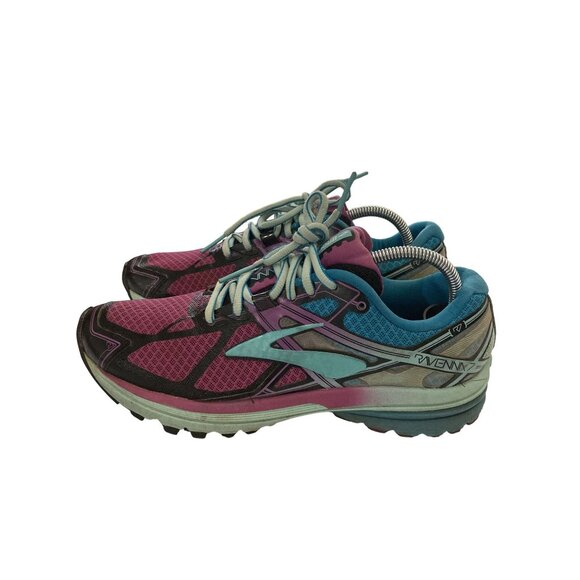 Brooks Womens Ravenna 7 Running Shoes Size 9.5 Purple & Teal - Picture 3 of 8